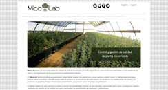 Desktop Screenshot of micolab.com